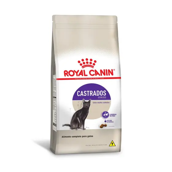Ração Seca para Gatos Adultos Castrados 10,1 Kg Royal Canin