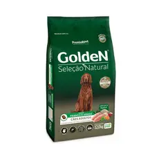 Ração Seleção Natural Cães Adultos Frango e Arroz 12 Kg Golden