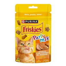Purina Party Mix Petiscos Para Gatos Frango 40G Friskies