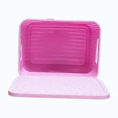 Caixa Box Organizadora Pequena 3,5l com Tampa Plástico Quarto Infantil Guarda Roupa