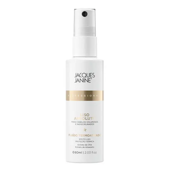 Fluído Termoativado Leave-In Liso Absoluto Jacques Janine 60ml