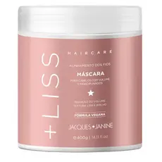 Máscara Hidratação Tratamento Creme Antifrizz Lisos Alisados Hair Care Liss Jacques Janine 400g