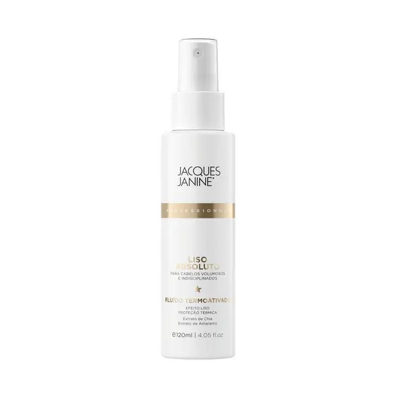 Fluído Termoativado Leave-In Liso Absoluto Jacques Janine 120ml