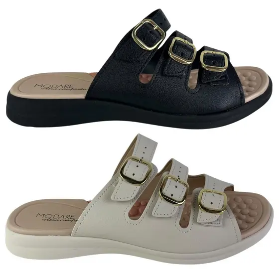 Chinelo Modare Ultra Conforto Papete Floather Fivelas Slide Original Leve