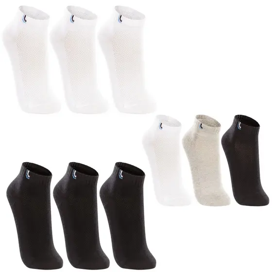 Kit Meia 3 pares Unissex Cano Curto Lupo