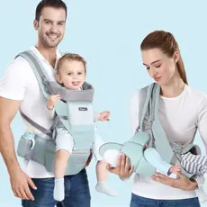 Banco De Cintura Para Canguru Bebe Passeio Varias Cores Mochila Infantil Hipseat CarrierPara Bebê premium novo geracao