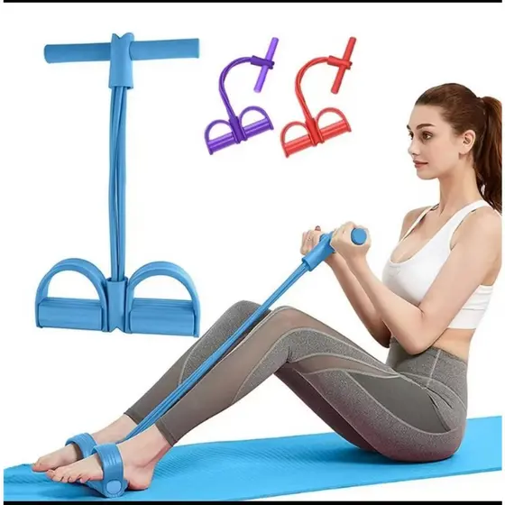 Elástico Extensor de Exercícios Pull Reducer Multi Função Academia Em Casa Uso Profissional