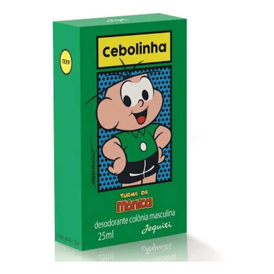 Perfume Cebolinha Jequiti Desodorante Colônia 25ml - Turma da Mônica