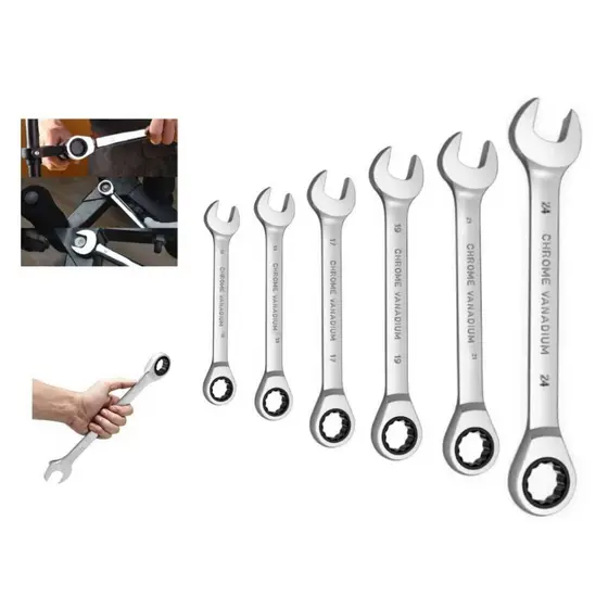 UMA Chave Combinada Catraca Cromo Vanadium Profissional incrivel UNIDADE