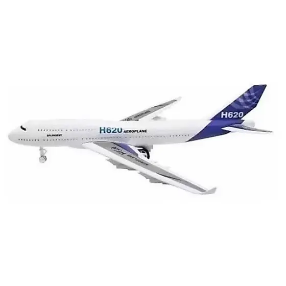 Avião de Brinquedo com Luz e Som Aventura Aérea com Airbus e Boeing