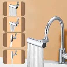 Extensor Giratório Torneira Rotação 360 Graus Economia Água Fácil Instalação Adaptável