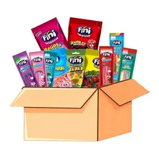 Kit 24 a 80 Pacotes Bala Fini Sabores Variados para lembrancinha, festa, aniversário, halloween