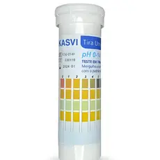 PAPEL FITA INDICADOR DE PH 0-14 C/150 UN - KASVI