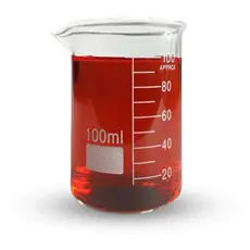 BECKER DE VIDRO GRADUADO 100ML - FORMA BAIXA