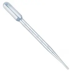 PIPETA PASTEUR 3ML GRADUADA NAO ESTERIL C/100
