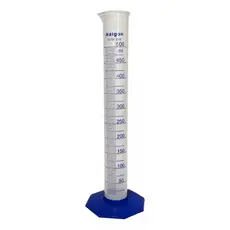 PROVETA DE PLÁSTICO GRAD. 500ML - BASE HEXAGONAL PP