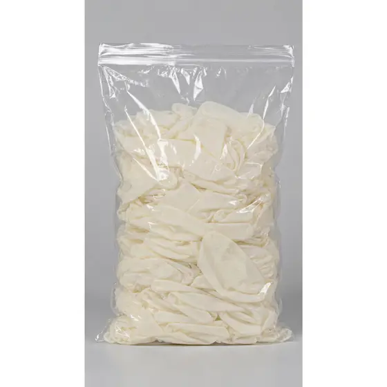 LUVA DE LÁTEX COM PÓ COR NATURAL SORTIDAS C/50 UNIDADES - ANGELMAX