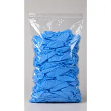 LUVA DE NITRILO SORTIDAS COR AZUL S/PÓ 50 UNIDADES - ANGELMAX