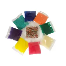 Refil 50.000 Bolinha de Gel Orbeez para arminha brinquedo lançador 7-8mm Orbis esfera Hidrogel