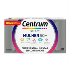 CENTRUM SELECT MULHER COM 30 COMPRIMIDOS