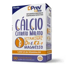 Dprev Cálcio 1000Ui Com 60 Comprimidos