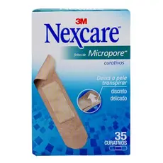 NEXCARE CURATIVOS MICROPORE COM 35 UNIDADES