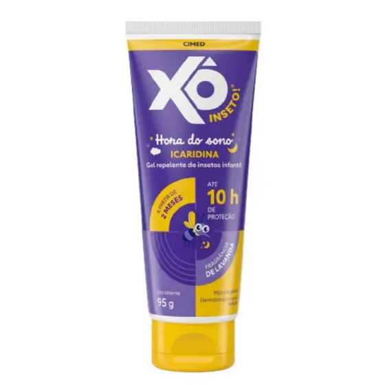 Repelente Xô Inseto Hora Do Sono Icaridina 10 Horas 95g