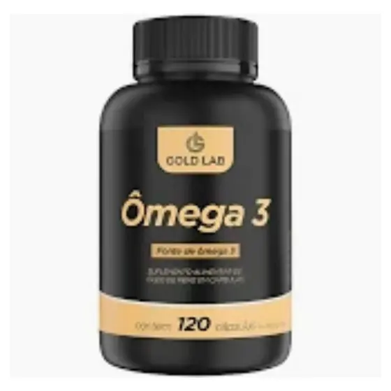 Ômega 3 C/120 Cápsulas - Gold Lab