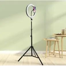 Ring Light 6 8 10 12 polegadas Completo Portátil 26cm + Tripé + suporte p/ celular. -Cabo-Usb