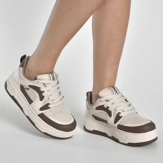 Tênis Via Marte Casual Feminino Original Plataforma Sneaker Esportivo Retro Vintage Confortável Estiloso  - 225-006