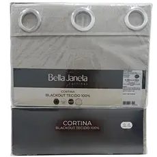 Cortina Blackout Tecido Bloqueia 100% 5,40mx2,50m Bella Janela