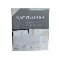 Capa Protetora De Colchão Impermeável Kacyumara 100% Algodão Solteiro Casal Queen King Kacyumara