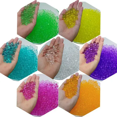 Bolinhas De Gel Cresce Na Água 20.000 Sortidas Escolha A Cor