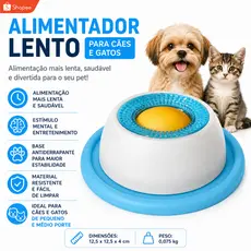 Pet Lamber Alimentador Lento Para Cães Gatos Comedouro Tigela Iogurte Brinquedo