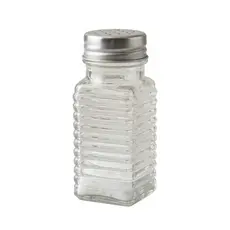 Saleiro/Pimenteiro de Vidro Incolor Lyor 80ml