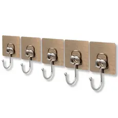 15 PCS Ganchos De Parede Autocolantes Transparente Multifuncionais Promoções