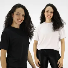 Kit 2 Camiseta Dry Fit Feminina Unissex Básica Academia Crossfit Treino
