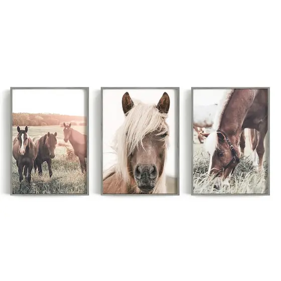 Quadro Decorativo cavalo Amimais  , decoração casa Quadro Decorativo Cavalo tamanho grande Decoração para sala casa cozinha quarto Quadro decorativo Cavalo Moderno Decoração sala Quarto Retro arte #14