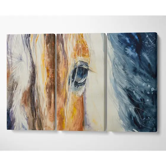 Quadro Decorativo cavalo Amimais  , decoração casa Quadro Decorativo Cavalo tamanho grande Decoração para sala casa cozinha quarto Quadro decorativo Cavalo Moderno Decoração sala Quarto Retro arte #15