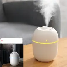 Umidificador De Ar Com Grande Capacidade Para Casa/Escritório Com Led Luz Noturna Lâmpada Casa Para Quarto Casa
