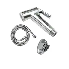 Ducha Higiênica Para Banheiro Completa Luxo  Inox núcleo da válvula de cobre 1,2m Chuveirinho Privada