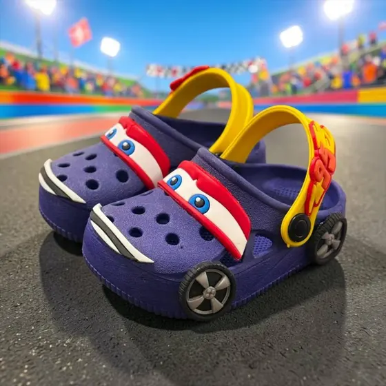 Babuche Infantil Masculino Carros Confortável Menino Criança Vários Modelos Promoção