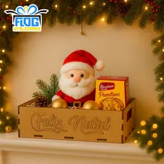 Kit Bandejas Feliz Natal - Enfeites De Natal / Decoração de Natal - Decoração De Festa