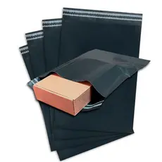 Envelope Segurança 50x70 Kit 100 Saco Plastico Correio Sedex Auto Colante Resistente E-commerce
