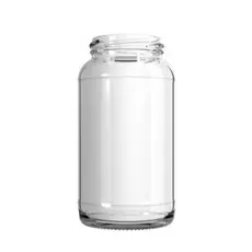 15 Potes De Vidro Para Conserva 800 ml Com Tampas Douradas