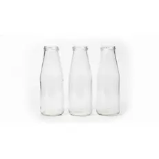 Kit 6 Frascos De Vidro Transparente 275ml Tipo Vaso P/ Decoração E Artesanato (Sem Tampa)
