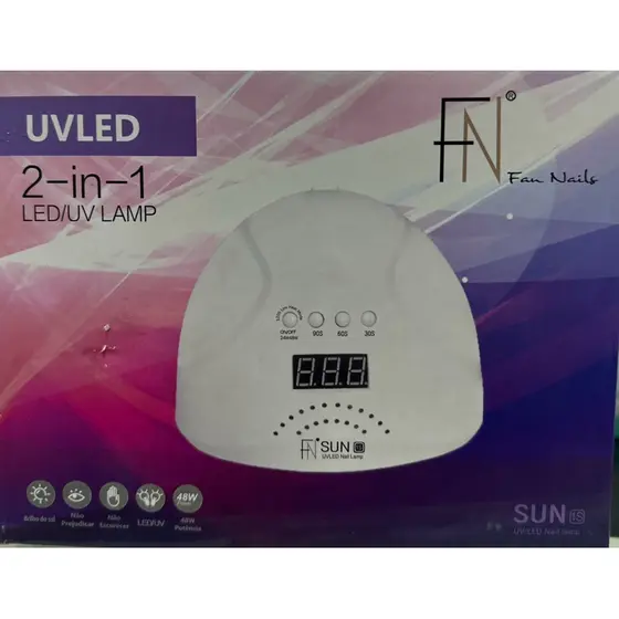 Cabine Fan Nails 2-in-1 led/uv lamp