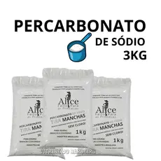 Percarbonato De Sódio 3kg Para Roupas Brancas e Coloridas!!!