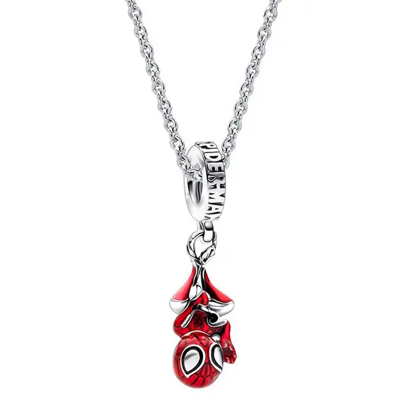 Colares com pingentes da série Homem-Aranha: novos colares da moda para homens e mulheres