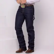 Calça Country Masculina Jeans Premium Rodeio Western com Elastano Calça Jeans Masculina